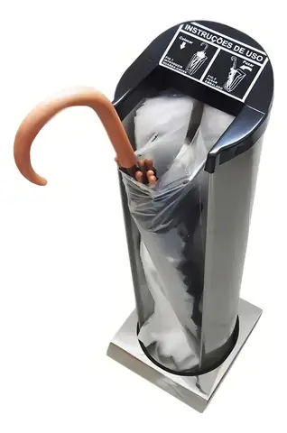 Embalador De Guarda Chuva Inox Sekura Clean