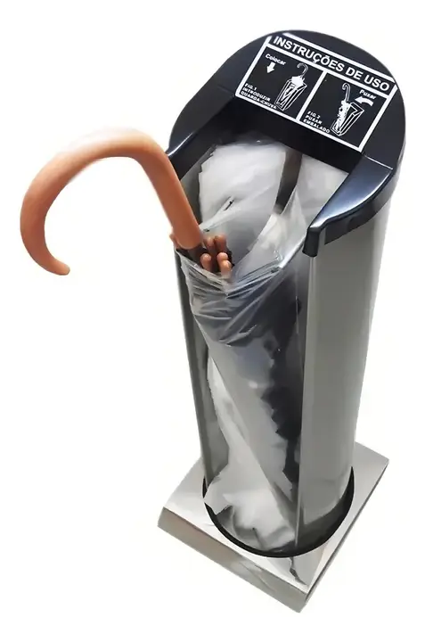 Embalador De Guarda Chuva Inox Sekura Clean