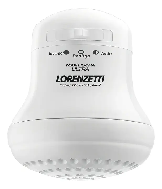 Chuveiro elétrico Maxi Ducha Ultra Lorenzetti 3200W cor Branco