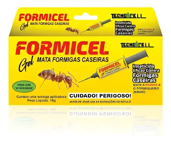 Gel Mata Formigas Tecnocell Formicel 10 g Sem Cheiro
