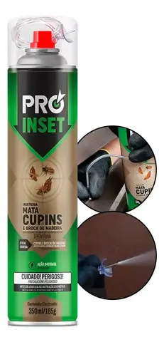 Remedio Mata Cupim Extermina Protege Madeira Spray 350ml