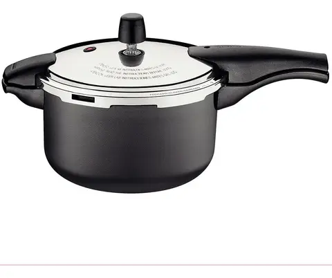 Panela De Pressão 6L Antiaderente 24cm Vancouver Starflon Max Grafite Tramontina
