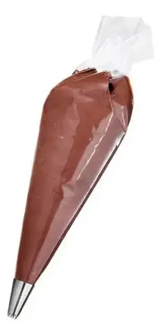 Saco De Confeitar Manga Descartável G 38cm 100uni