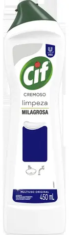 Limpador Cif Limpeza Milagrosa Metais original em garrafa
